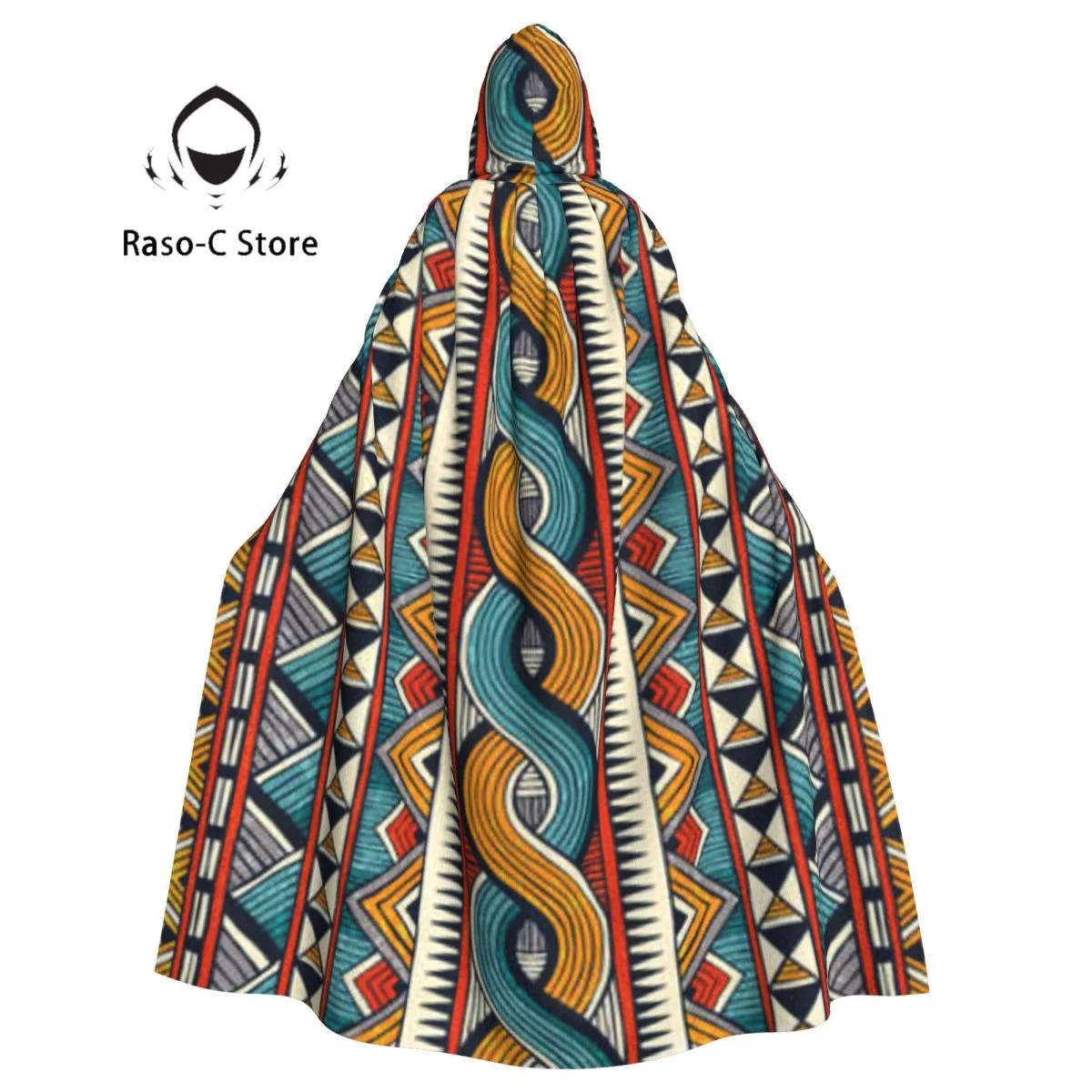 

Абстрактная Геометрическая накидка с капюшоном из полиэстера унисекс накидка ведьма аксессуар для костюма