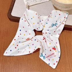 Charming Square Scrunchie for Girls - Sweet Elastic Hair Band and Lovely Hair Accessory (2)