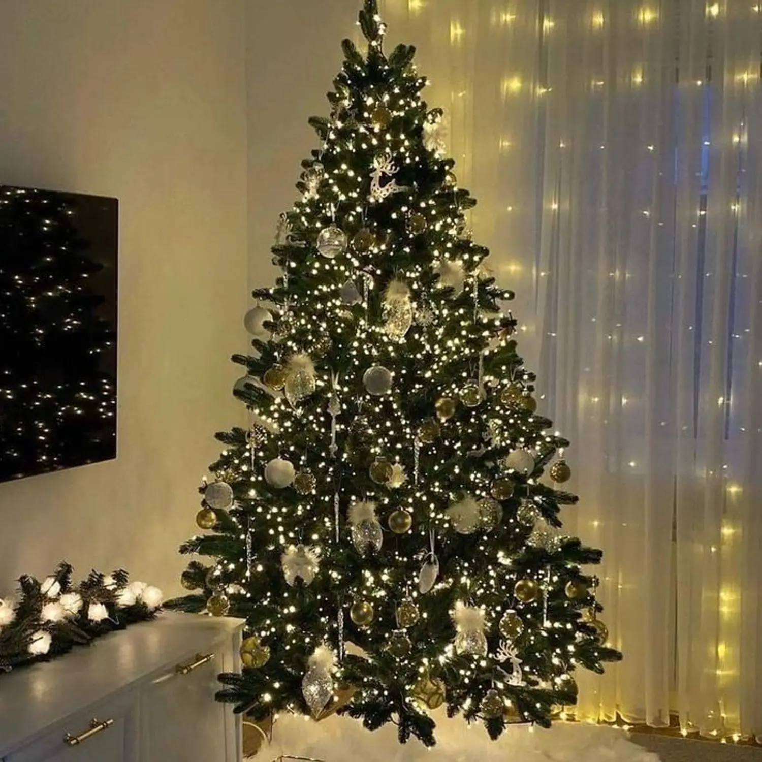 5/10/20m LED Lights String Fairy Light USB 8 Modes Copper Green Wire for Bedroom Garden Party Wedding Christmas Tree Decoration