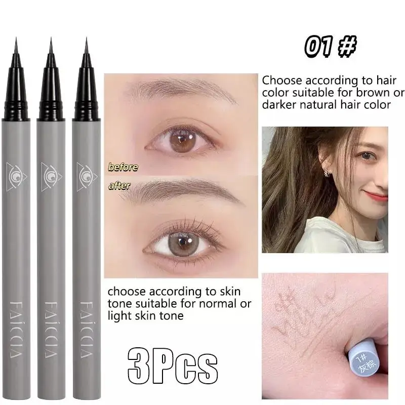 3Pcs 01 Grey Brown