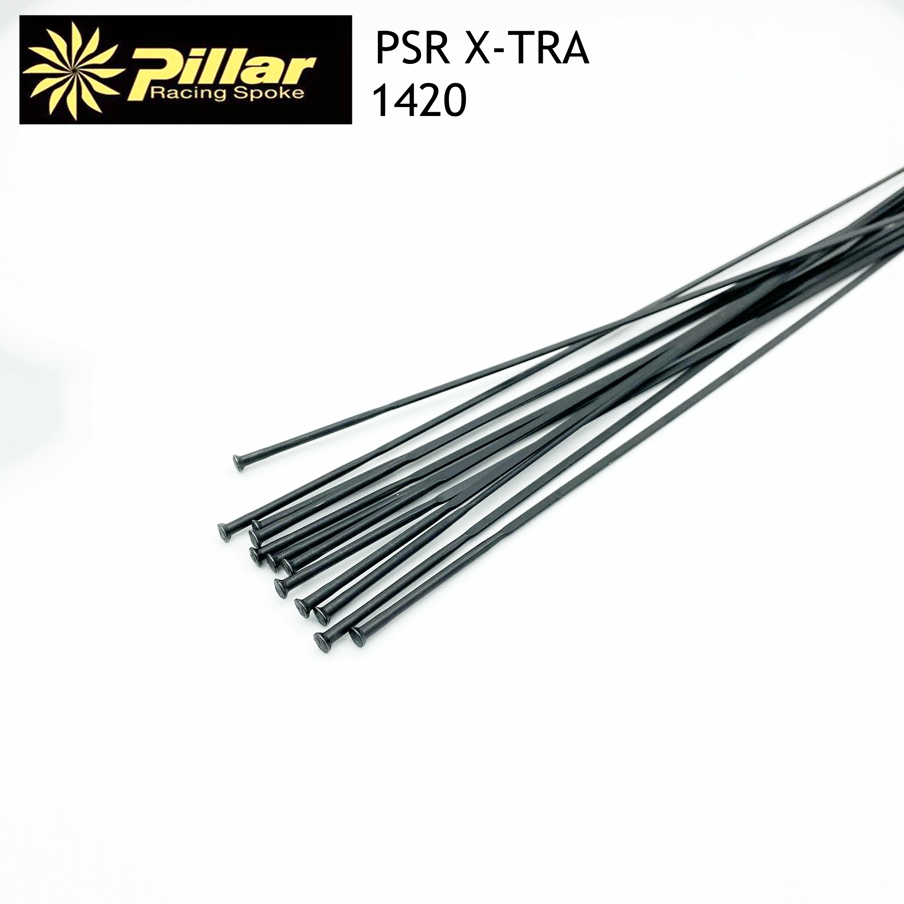 

Ultra Light Spokes 12 Pcs/lot Pillar PSR X-TRA 1420 Straight Pull Or J-Bend Stainless Steel Spokes with brass/alloy nipple