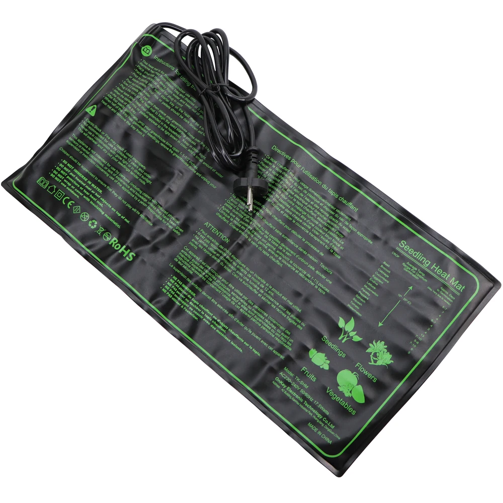 Seedling Heat Mat Waterproof Heat Pad Warm Plant Germination Constant Temperature Heating Pad US UK EU AU Plug Garden Supplies