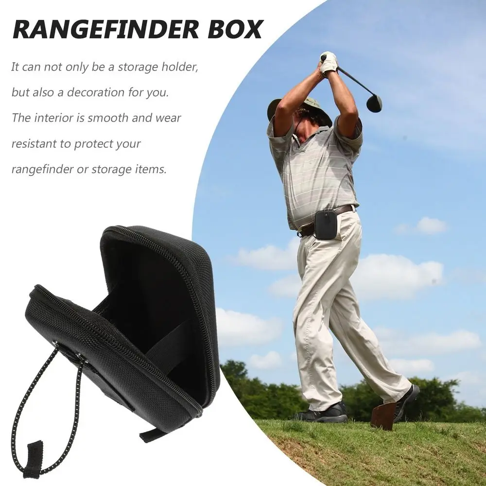 Wear-resistant Golf Distance Meter Case Belt Bag Crush-proof Not Easily Deformed Golf Rangefinder Bag Portable Eva Gifts