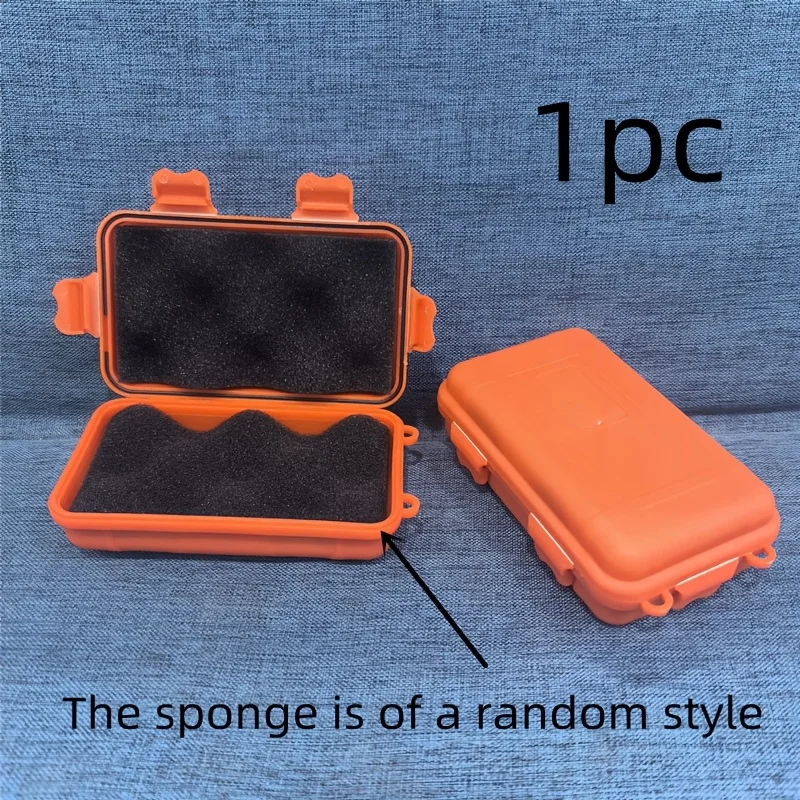 새로운 EDC 도구 야외 생존 키트 상자 밀봉된 충격 방지 방수 상자 야생 생존 식품 등급 보관 상자 휴대용 도구 상자