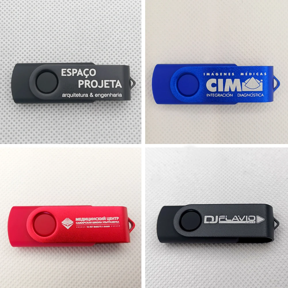Enhanced High-Speed Metal USB Flash Drive - Multiple Storage Capacities