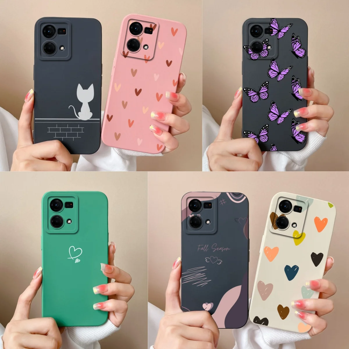 Liquid Silicone Camera Protection Funny Phone Case – Stylish, Durable Back Cover