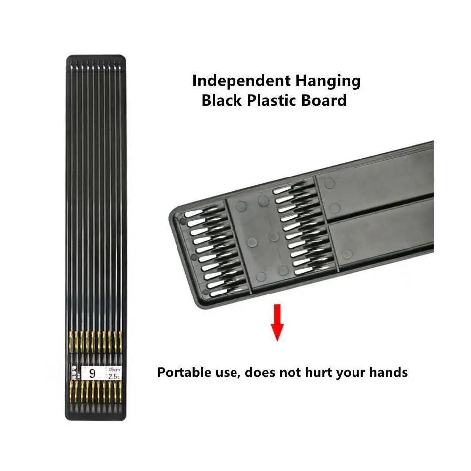 20 Hook /10 Pair Hook Bait New Fine Packaging Fishing Tackle Fishing Line Double Hook Manual Double Hook Fishing Tools