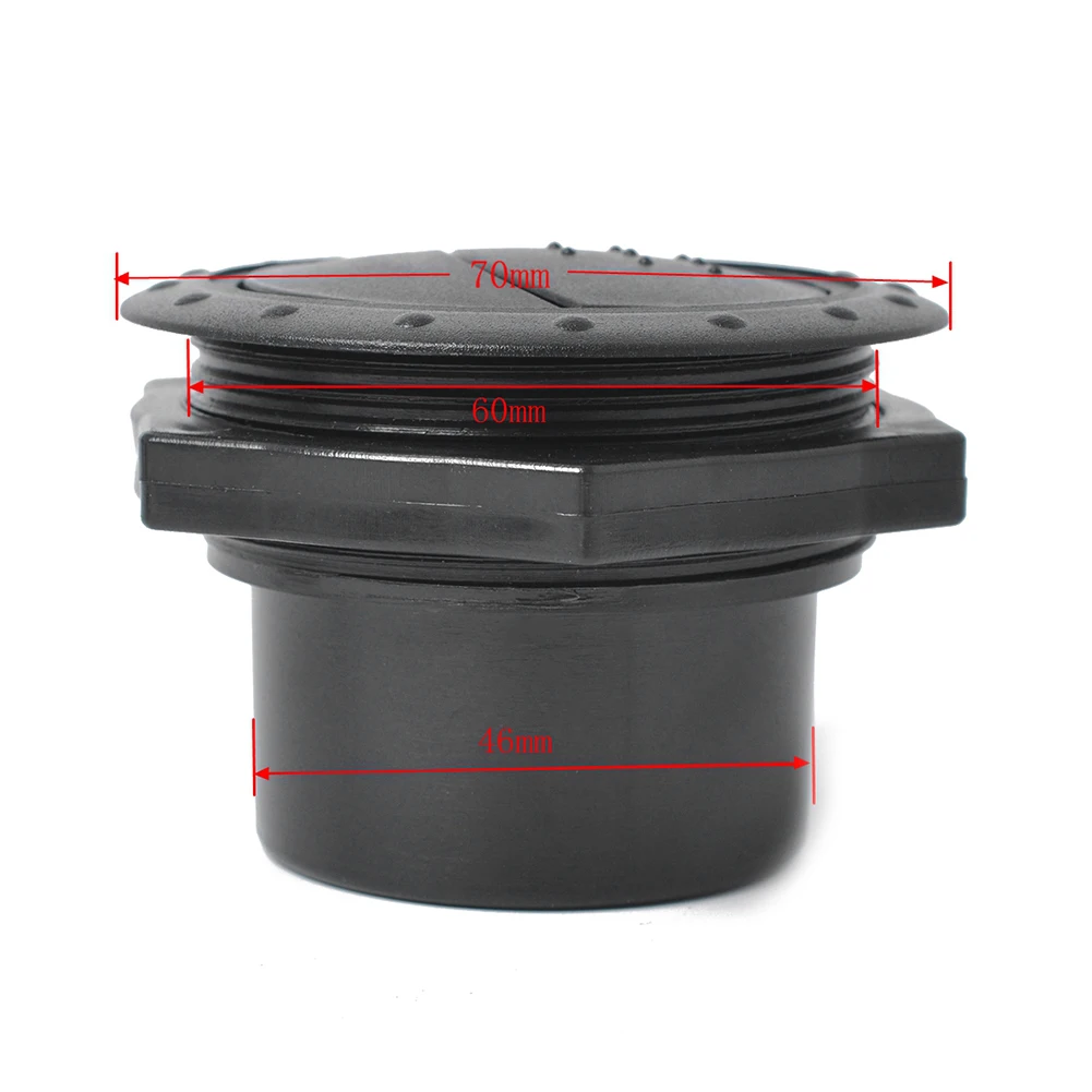 범용 공기 환기 커버, 에어컨 통풍구, 모터홈 버스 요트용, 원형 A/C 공기 배출구, 60mm, 2.35 인치, 1-10 개