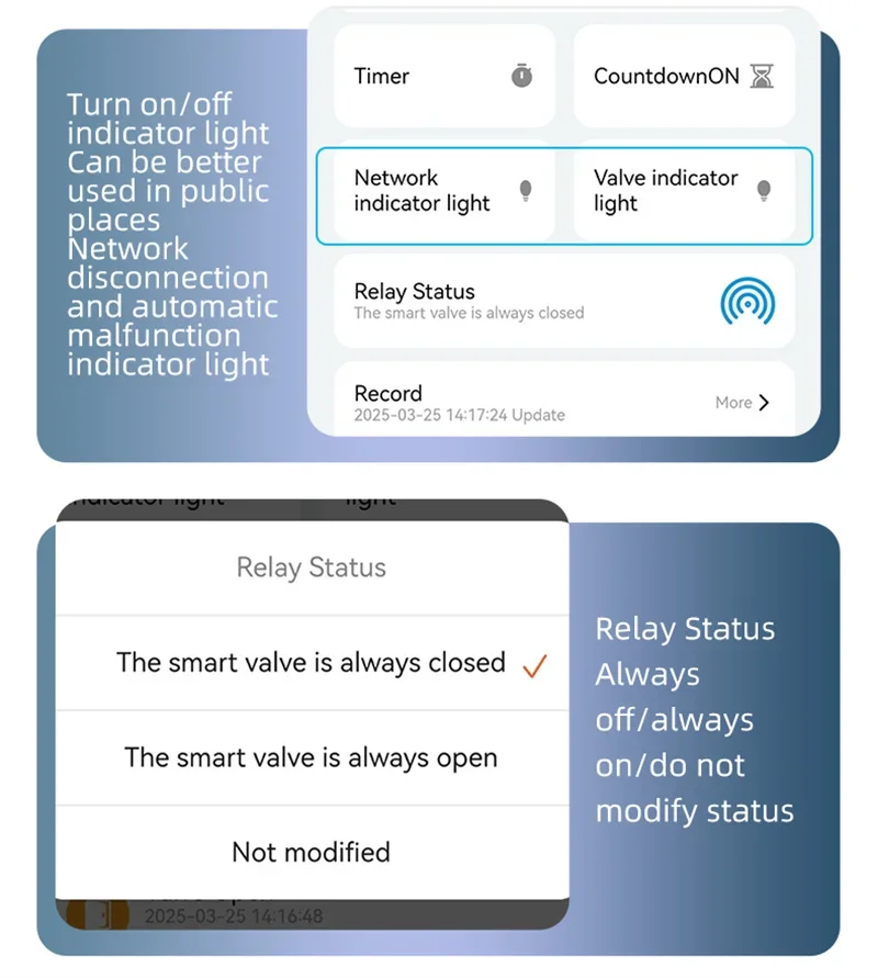 Tuya Smart WiFi Water & Gas Valve DN15/20/25, Alexa & Google Home Compatible, AP