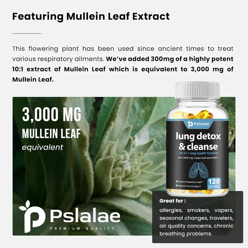 Pslalae 15-in-1 Lung Health Formula