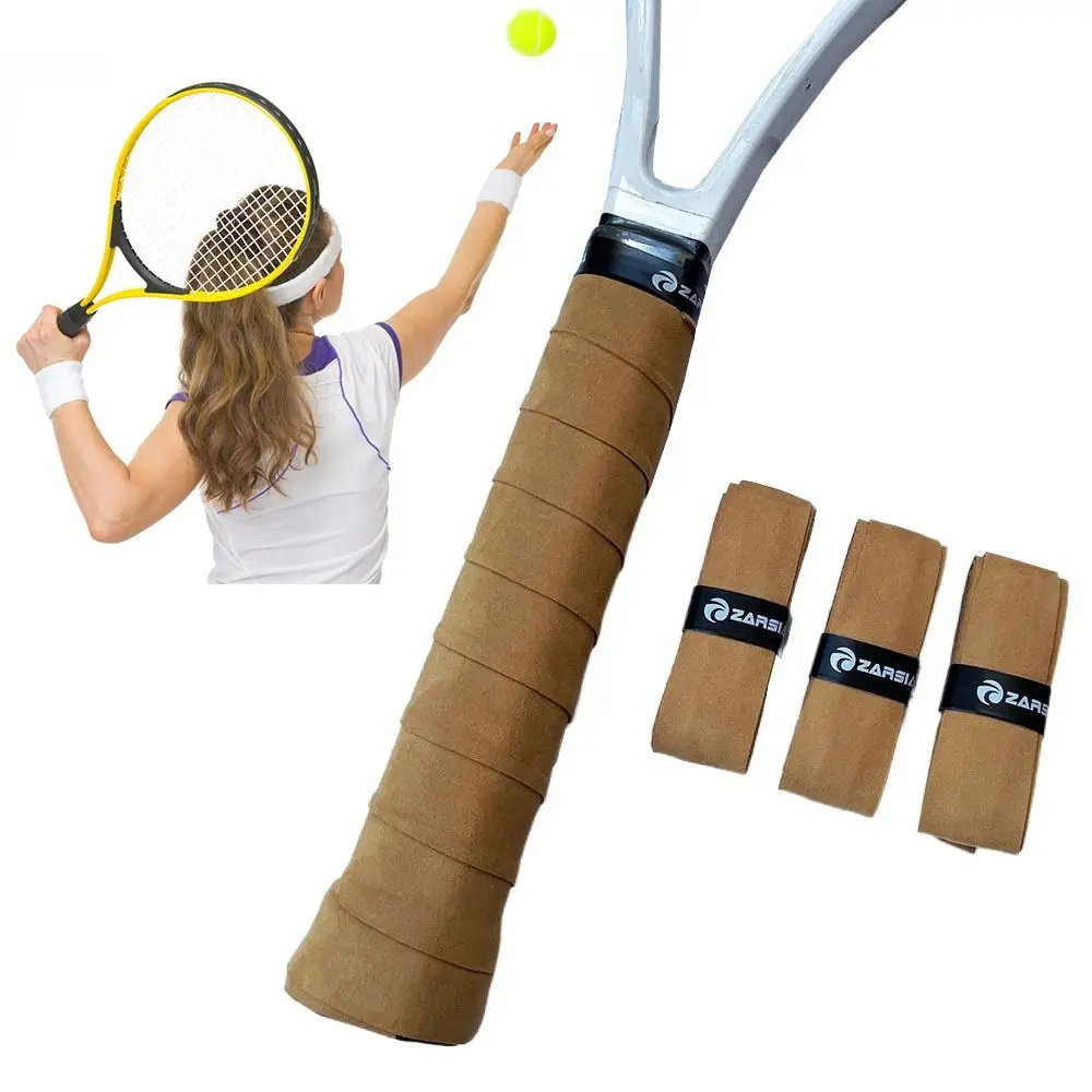 

Non-slip Shock-proof Sweat Absorption Imitation Cowhide Badminton Squash Tennis Racket Inner Overgrip Racquet Handle Grip