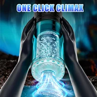 Teleskop Saugen Masturbator für Männer Rotierenden Blowjob Masturbation Tasse LCD Display Tasche Pussy Penis Pumpen Sex Spielzeug für Erwachsene 3
