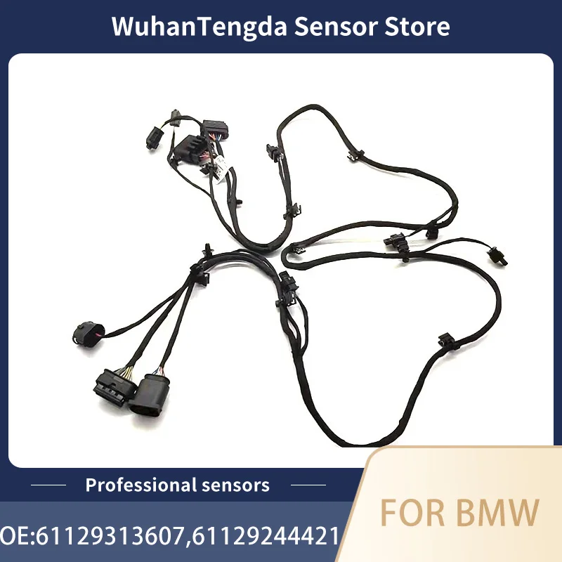 61129313607 61129122274 61129199247 61129244421 Car Front Bumper Parking Sensor Wiring Harness PDC Cable for BMW 7 Series F01