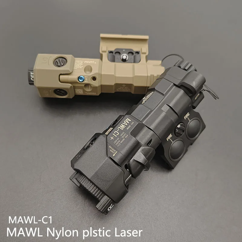 

Tactical MAWL C1 Green Laser Nylon IR Light White LED light Outdoor Hunting Airsoft Weapon Scout Light Fit 20mm Picatinny Rail