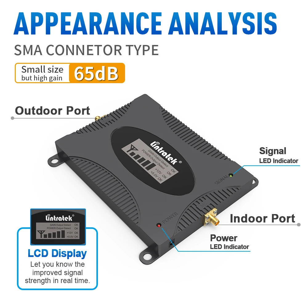 Mobile Signal Amplificador 4g Vodafone Lintratek Cellular Signal