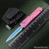Donut Limited UTX-70 KNIFE MICRO ULTRA MINI TECH KNIFE UTX70 UTX 70 EDC Self Defense Tactical Pocketknife D2 Blade CNC T6 1