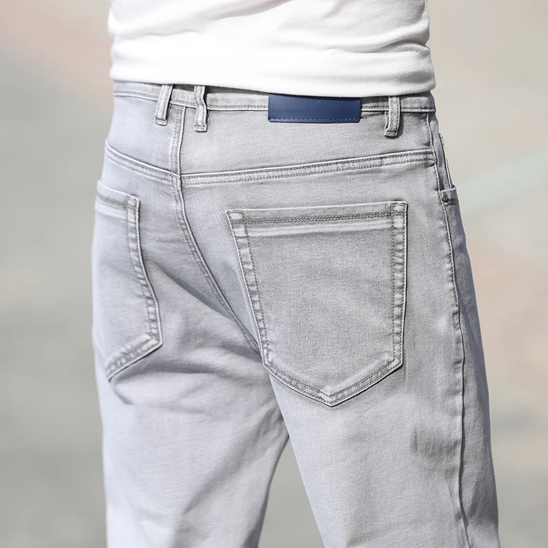 【BAON】Tush Summer Gray Wash Denim Pants 6TH-J3601_-_PUZZLE_-_GREY_WASH