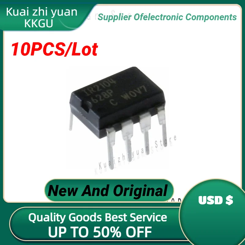 

10PCS/Lot New And Original IR2101 IR2101PBF Bridge drive Into the DIP-8 External Witch Electronic Components