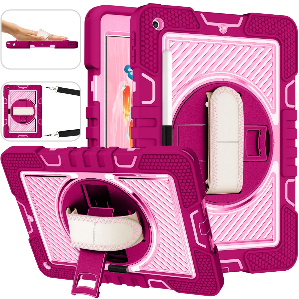 Hülle für IPad 10.2 7. 8. 9. Air 10.9 10. 2022 Pro 11 2018 2021 9.7 5. 6. Mini 4 5 6 Cover Kinder stoßfest_voghion.com