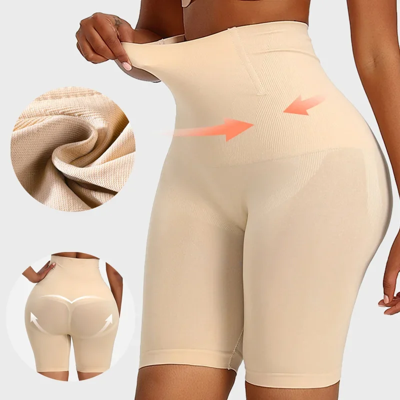 High Waist Underwear Women High Waist Shaper Shorts Breathable Body Shaper Slimming Tummy Panty Shapers Waist Trainer Body Abdomen