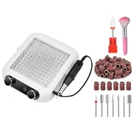 48W Strong Power Nail Dust Collector Extractor Fan For Manicure Nail Vacuum Cleaner With Remove Filter Manicure Accessories 2