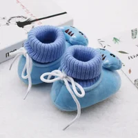 Winter Newborn Baby Girls Winter Boots Cartoon First Walkers Soft Soled Infant Toddler Kids Girl Footwear Shoes Booties 5