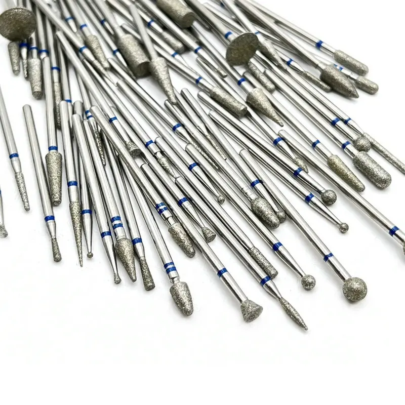 1 Pcs Diamond Nail Drill Bit for Manicure Nail Drill Manicure Machine Bit Accessories Cuticle Clean Mill Cutters Removing Gel 6