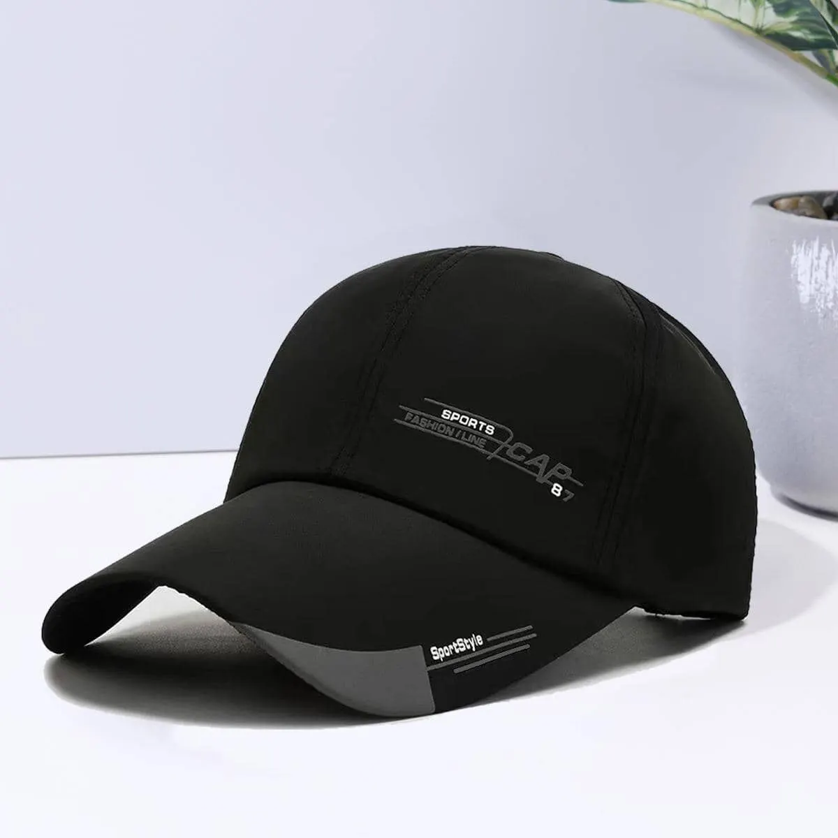 Summer Outdoor Sports Cap Quick Drying Mens Hat Fashion Line Baseball