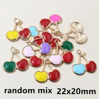 20pcs 17x14mm fleur charmes pendentif émail alliage petite fleur mignonne charmes bijoux bricolage accessoires résultats pour collier boucles d'oreilles 3