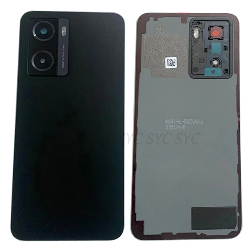 Original Battery Cover Rear Door Case Housing For OPPO A57 4G Back Cover with Camera Frame Lens Logo Repair Parts