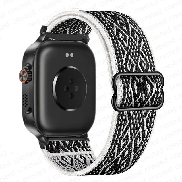 Adjustable Nylon Elastic 22mm Watch Strap Replacement Bracelet