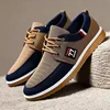 Men's Running Shoes Breathable Wear-resistant Workwear Lightweight Canvas Slip-ons for Driving Autumn New Style Versatile