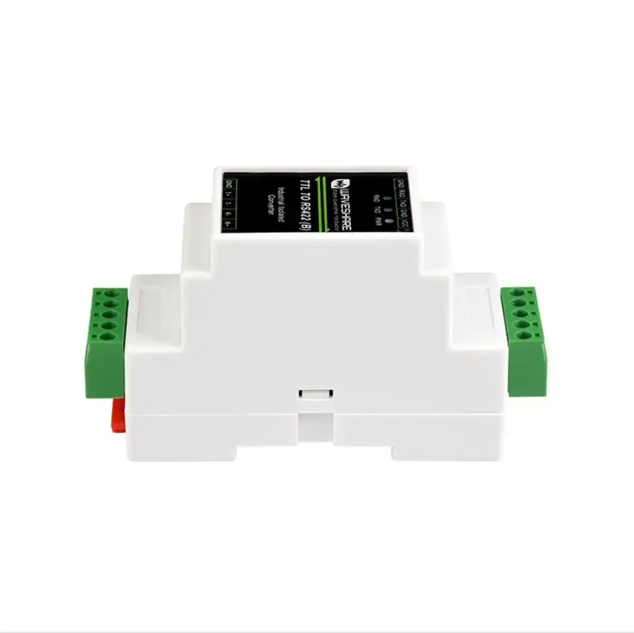 Rail-mount TTL To RS422 Galvanic isolated Converter, Anti-surge, Multiple Isolation Protection