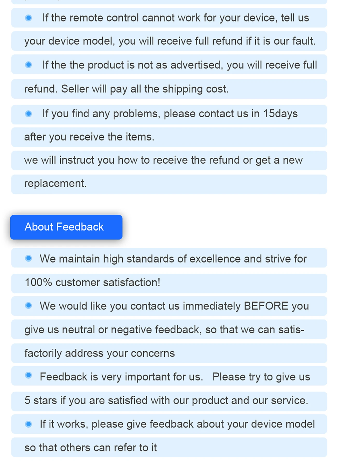 Description Picture 5 of itemNew Product Replacement Remote Control for BOSE Hi-Fi Soundtouch 300 Sound BAR
