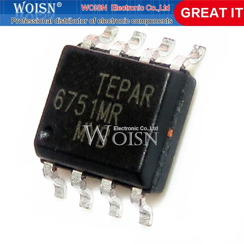 

10 шт. FAN6751MR FAN6751 SOP-8