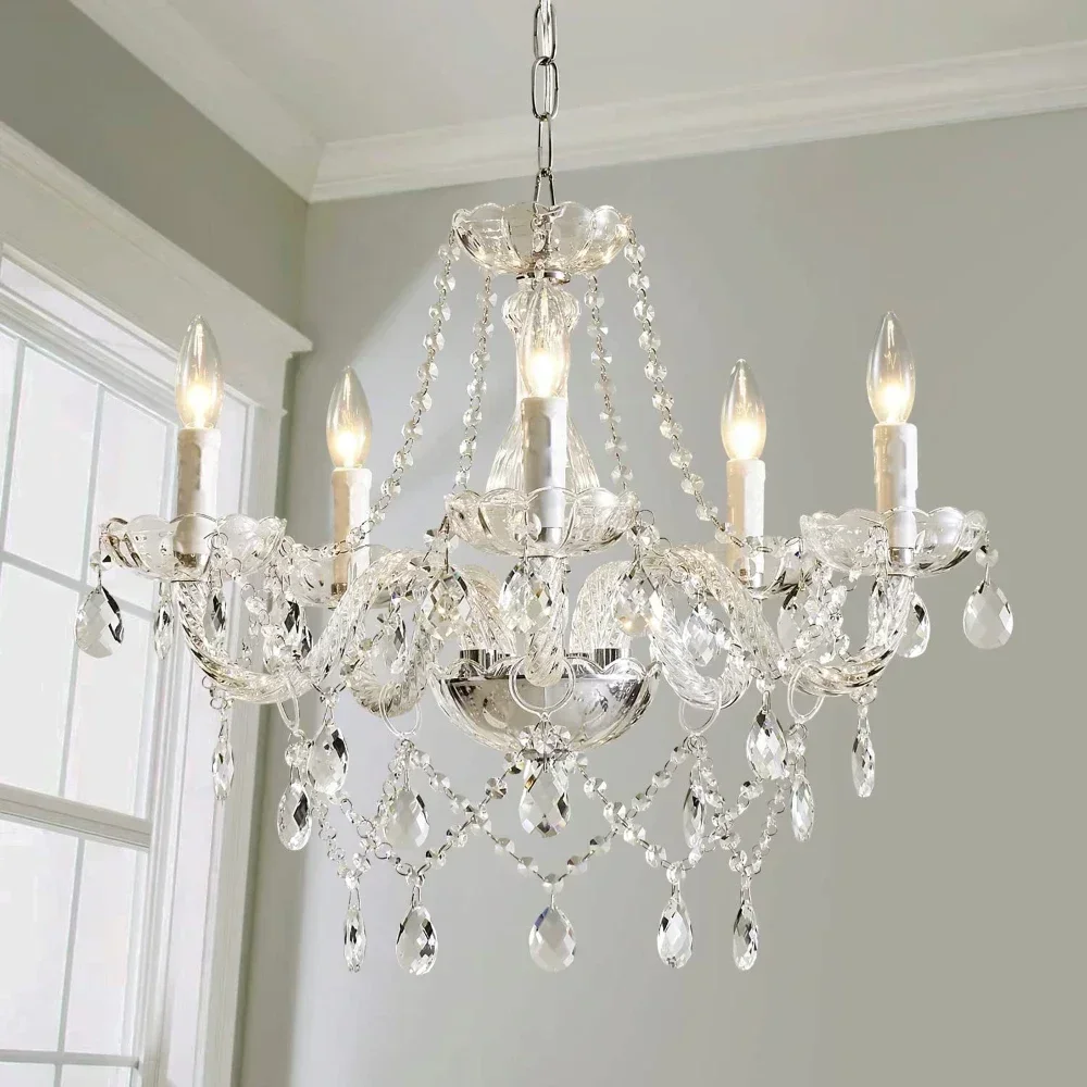 led chandelier ceiling chandelier led pendant light Europe Crystal Chandelier Luxury Chandeliers Home Decor Loft Living Room Bedroom Kitchen Pendant Lamps Indoor Lighting Fixture