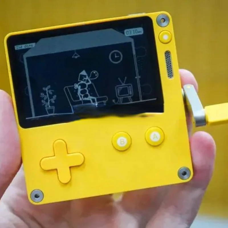 Playdate-ミニハンドクランクコンソール,2.7インチ,レトロ