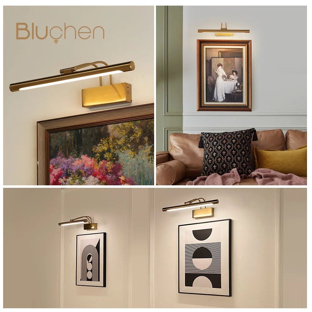 Led Light Led Wall Lamp Wall Light Rechargeable LED Wall Light Wireless Remote Control Dimming Bathroom Light 40cm Modern Interior Wall Lights Black