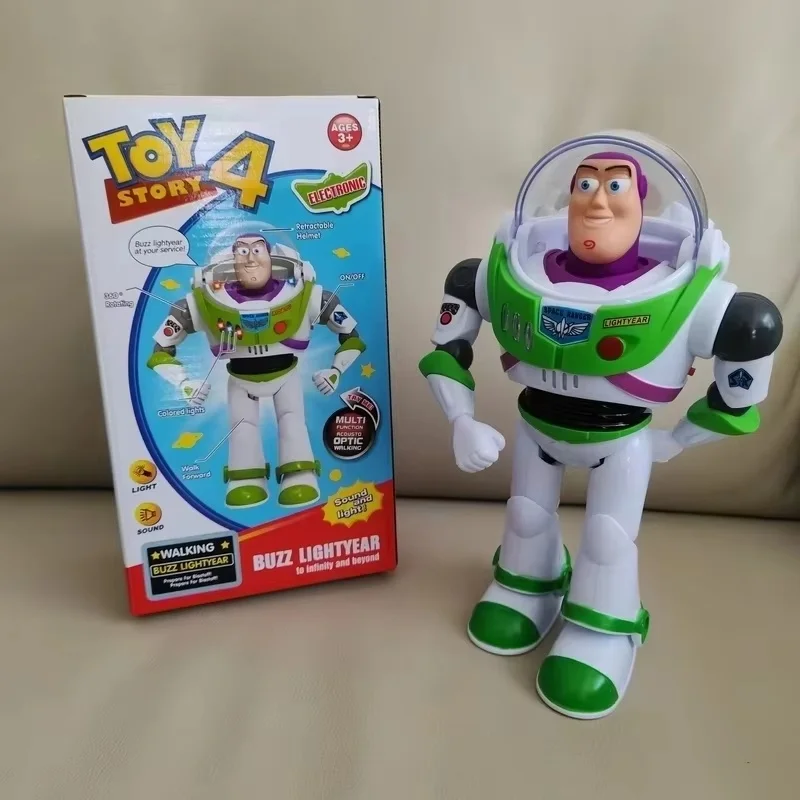 Robot Giocattolo Elettrico Camminante con Articolazioni Mobili, Regalo Creativo di Compleanno, Decorazione e Gioco per Bambini e Ragazzi - immagine 2