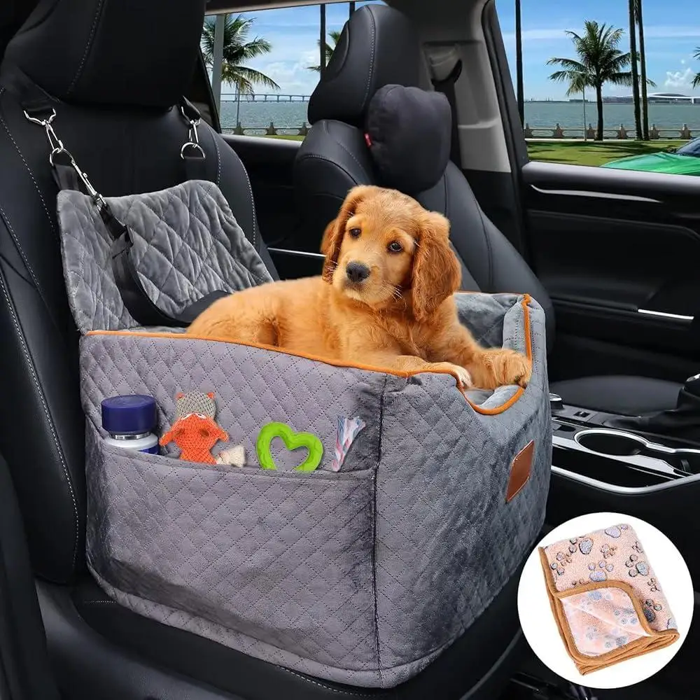 Memory Foam Dog Booster Seat 2