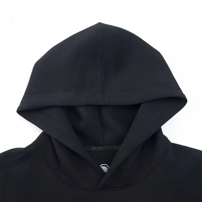 Li-Ning Men BADFIVE Hoodie 54%Cotton 46%Polyester Leisure Printed Hooded Sweatshirt Tops AWDV029