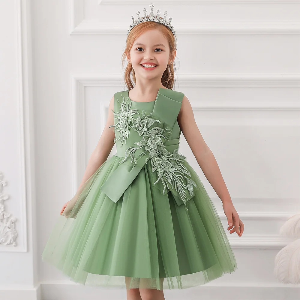 

Disney 2023 Summer Baby Girls Elegant Costumes Princess Dress Toddler Kid Child Girls Tutu Dress Party Wedding Birthday Dresses