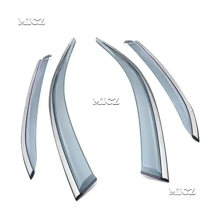 For Mercedes-Benz C-Class (W205) Sedan C200 C250 C300 2015- Exterior Visor Vent Shades Window Sun Rain Guard Deflector