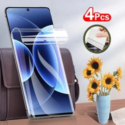 4 - Pack Hydrogel Screen Protectors - Ultra Clear, Non - Glass Film - OPPO Find X3 Pro (4PCS)