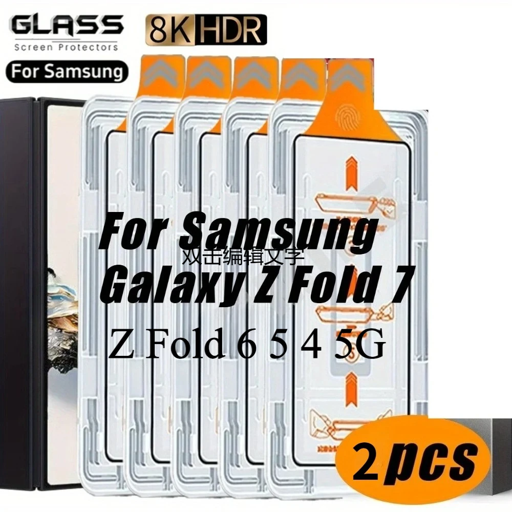 Premium Front Clear Tempered Glass Screen Protectors - 2 Pack
