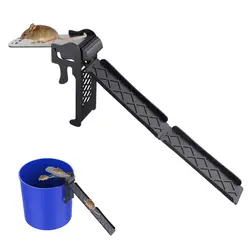 Humane Reusable Heavy - Duty Seesaw Mousetrap for Indoor and Outdoor Pest Control (5pcs)