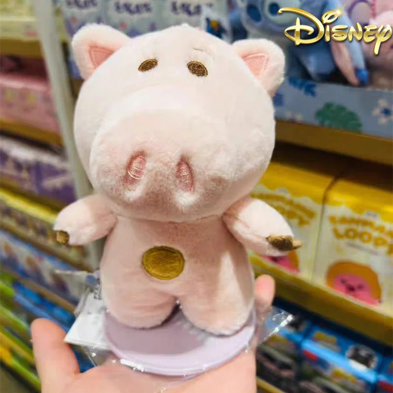 

Hot Miniso Disney Series Magic Lotso Ham Piglet Plush Doll Ornament Pendant Model Keychain Bag Decoration Toy Kids Birthday Gift