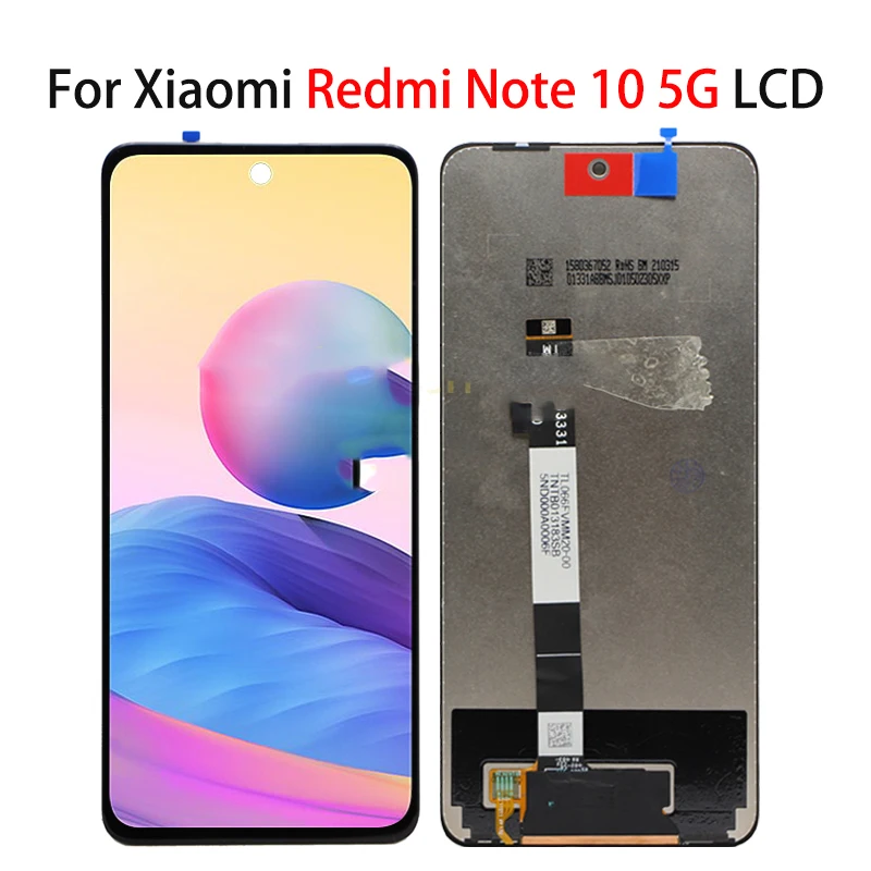 

Original 6.5" For Xiaomi Redmi Note 10 5g LCD Display Touch Screen Digitizer note10 5G Display For Redmi Note 10 5G LCD Screen