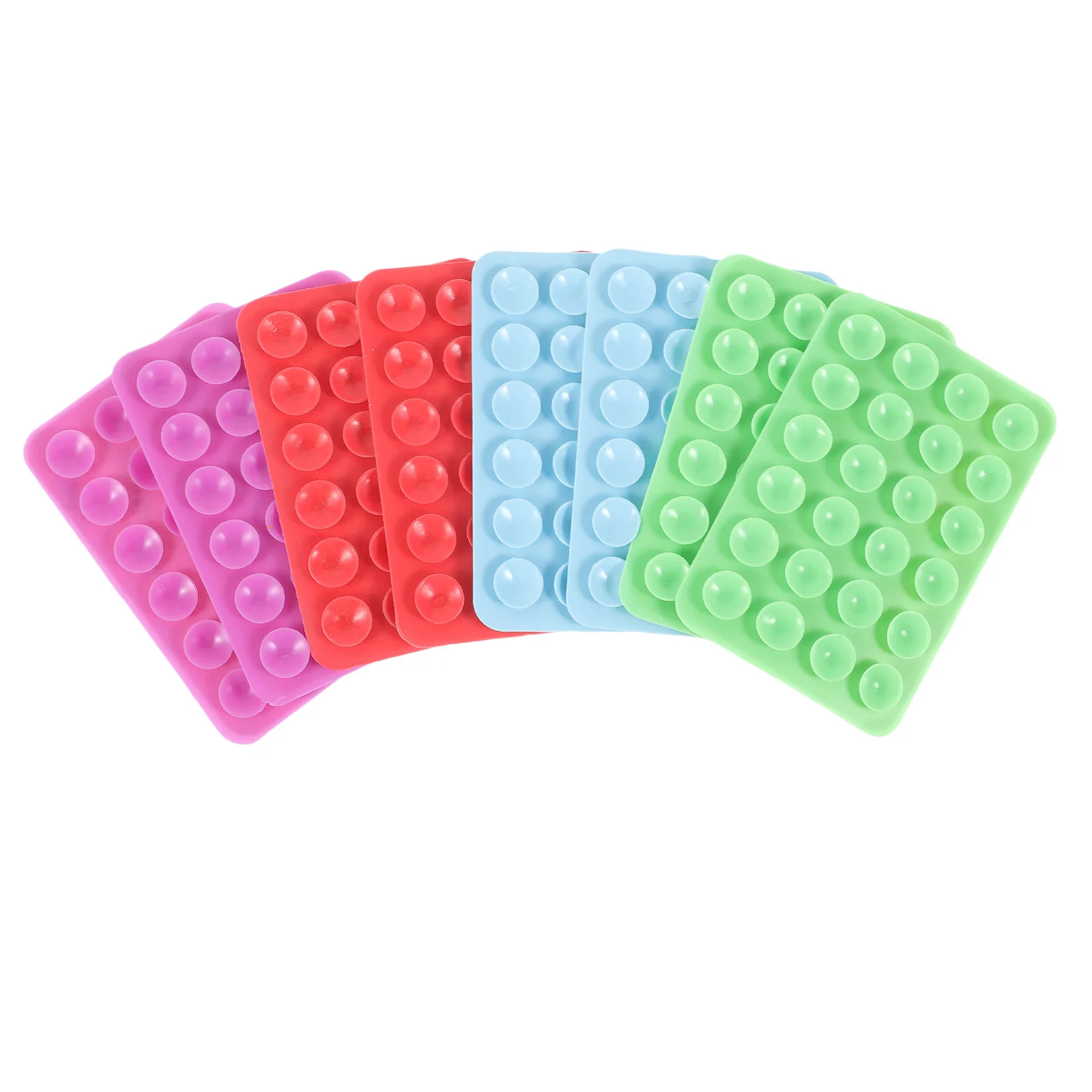 

8 Pcs Paste Phone Suction Cup Mount Car Holder Case Cell Mobile Bracket Sticky Silicone Cups