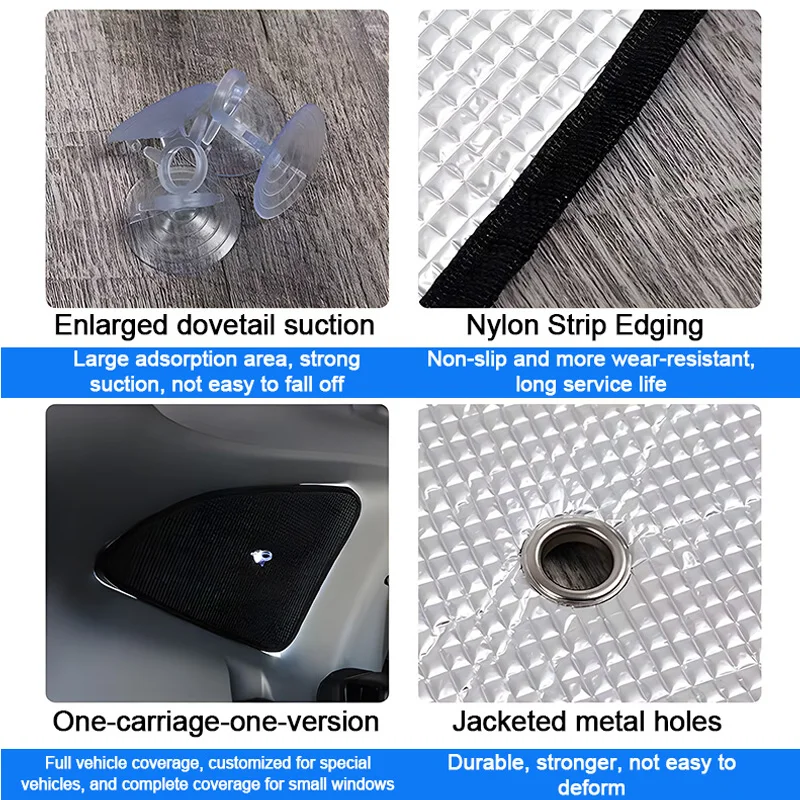 Car Curtain Car Window Sunshade Rear Window Sun Visor Protection Film For Toyota Rav4 XA40 2013 2014 2015